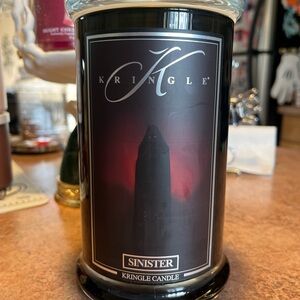 Kringle Candle Sinister Halloween candle 2024 NEW